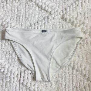 Aerie white bikini bottoms
